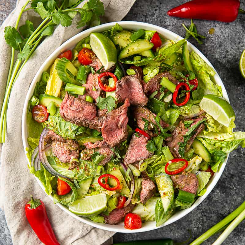 Yum Seen Beef Salad Lemongrass Fresh